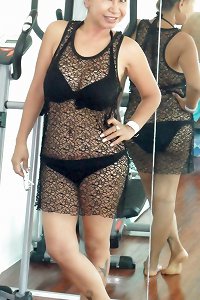 uber-sexy big-titted old asian mother Belcy Yasto. extraordinaire tits